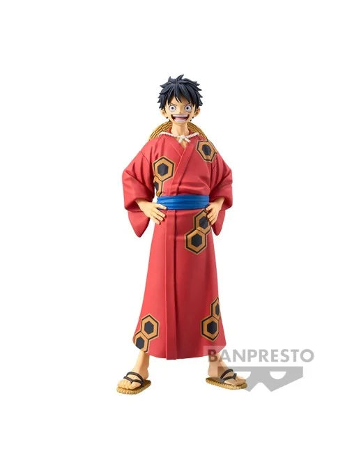 One Piece - Monkey D. Luffy - DXF Figure - The Grandline Series - Wano Country - Yukata Ver. (Bandai Spirits)
