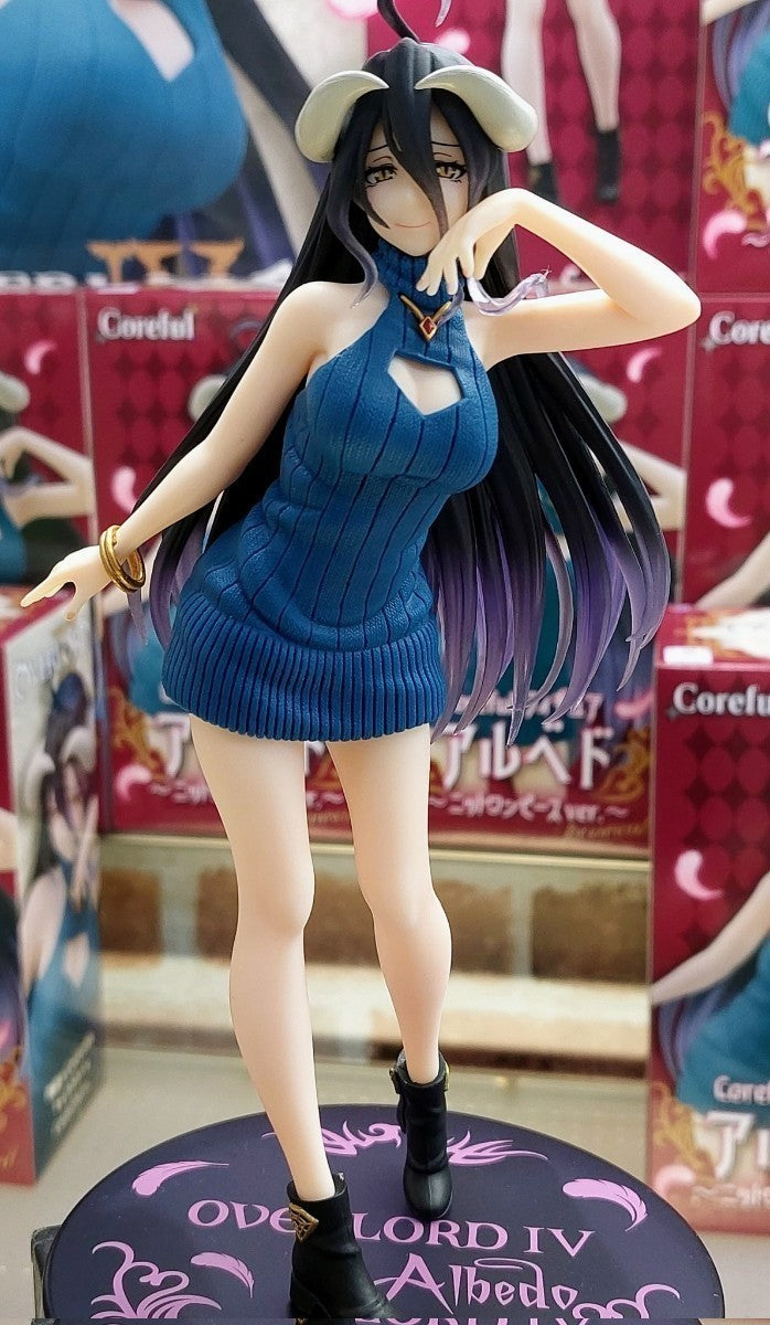 Overlord IV - Albedo - Coreful Figure - Knit Onepiece ver., Renewal (Taito)